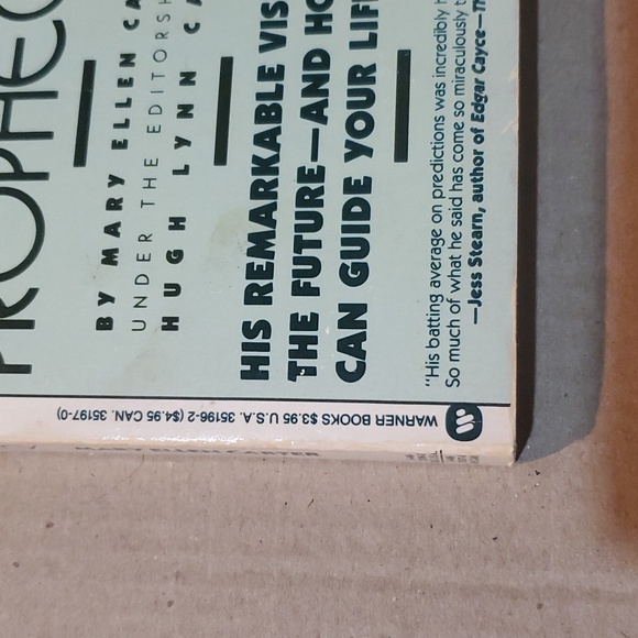 2/$8 🔮 Edgar Cayce On Prophecy paperback book 📚 - Picture 2 of 10